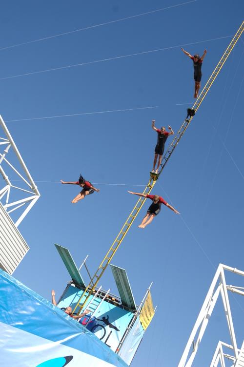 The high divers will perform a daring act from great heights © Gold Coast Marine Expo www.gcmarineexpo.com.au